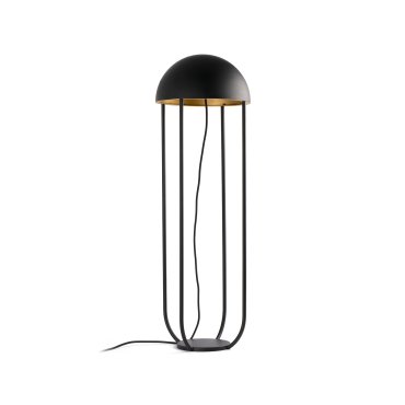 Faro Jellyfish - Stehleuchte - 90 cm - 6W LED inkl - schwarz und gold