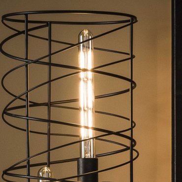 Vico tube filament LED-Glühbirne dimmbar - E27 - 4W - 2100K - bernsteinfarben