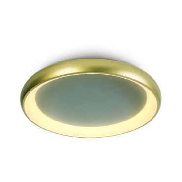 ONE Light LED Dekorativ - Deckenleuchte - Ø 61 x 8,5 cm - 50W LED inkl. - gebürstetes Gold