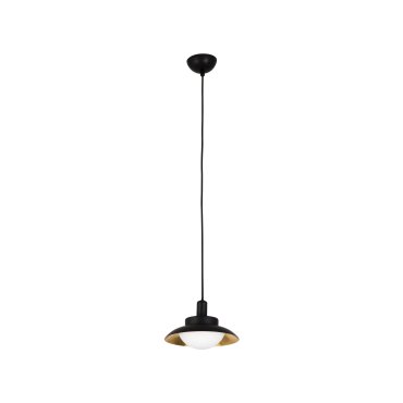 Faro Side - Hängeleuchte - Ø 20 cm - schwarz und kupfer