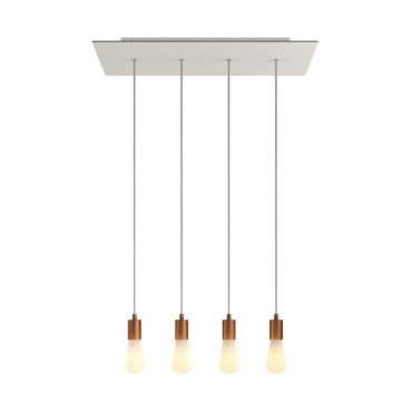Creative Cables - Hängeleuchte 4L - 67,5 x 120 cm - weiß