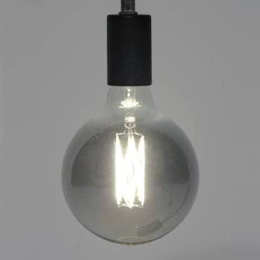 Vico Glühfaden LED Lampe dimmbar - 6W - 2700K - Rauchglas