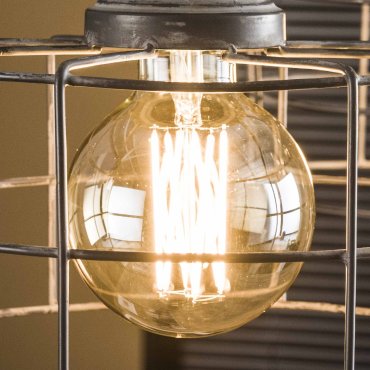 Vico Glühbirne Glühfaden LED-Glühbirne dimmbar - E27 - 6W - 2100K - Amber
