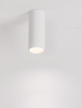 Nova Luce Mor - Aufputzspot - Ø 4 x 17 cm - weiß