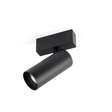 Faro Neso Hole - Magnetischer Schienenspot - 20 x 3,5 x 10 cm - 20W LED warmweiß (3000K) inkl - 36° Abstrahlwinkel - schwarz