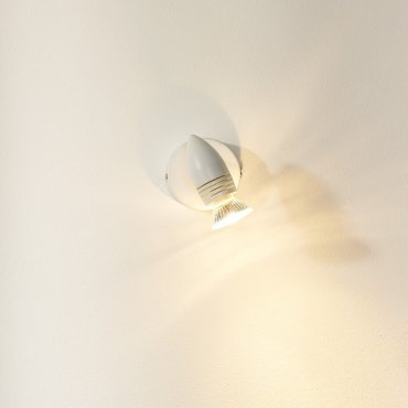 Lucide Caro 1 - Aufbaustrahler - 9 x 13 x 9 cm - 5W LED inkl. - weiß