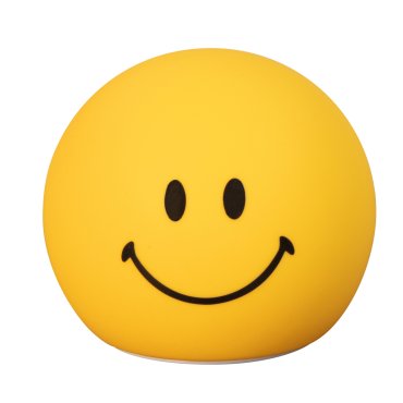 Fischer &amp; Honsel GlowMoji – Nachtlicht – Ø 13 x 12 cm – 0,3 W RGBW LED inkl. – gelb