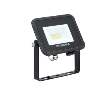 Sylvania Start Flood Flat - Searchlight - 10,5 x 10 x 2,3 cm - 9W LED inkl - IP65 - schwarz