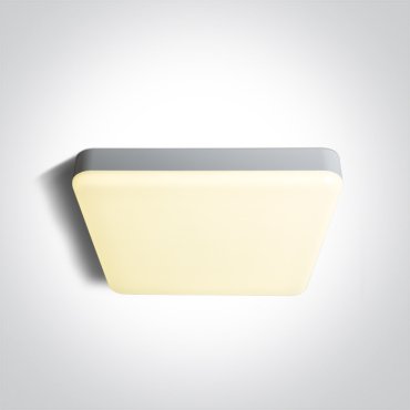 ONE Light Plafo - Deckenleuchte - 35 x 35 x 5,5 cm - 35W LED inkl. - IP65 - weiß