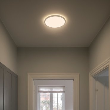 Nordlux Oja 29 - Deckenleuchte - Ø 29,4 x 3,8 cm - 18W LED inkl. (2700K) - IP54 - weiß