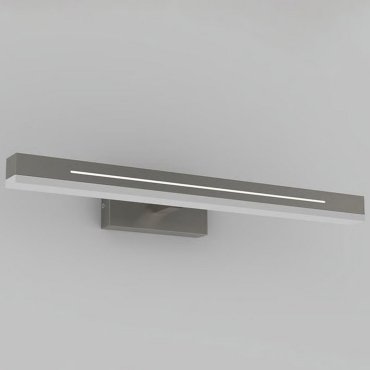 Nordlux Otis - Wandleuchte - 60 x 14,6 x 7,5 cm - 2 Stufen Moodmaker-Funktion - 16W LED inkl. - IP44 - Chrom