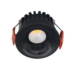 Artdelight Ottawa - Einbaustrahler - Ø 50mm, Ø 45mm Einbaumaß - 4W dimmbare LED inkl. - schwarz