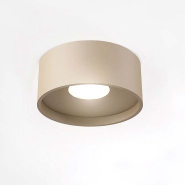 Artdelight Oran - Deckenleuchte - Ø 12 x 5 cm - 10W dimmbare LED inkl. - IP54 - Champagner