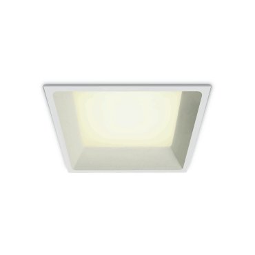 ONE Light SMD Dark Light - Einbaustrahler - 170 x 170 mm, 160 x 160 mm Einbaumaß - inkl. 22W LED - weiß - weiße Lichtfarbe