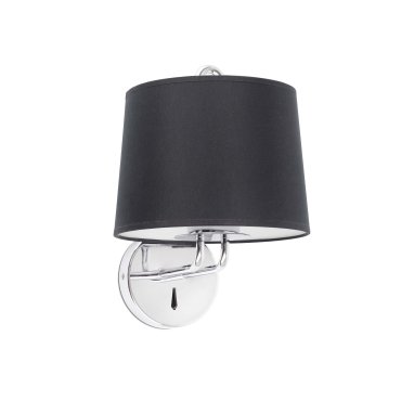 Faro Montreal - Wandleuchte - 21,5 x 19 x 32 cm - schwarz und chrom