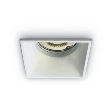 ONE Light Semi Trimless Dark Light - Einbaustrahler - 83 x 83 mm, 76 x 76 mm Einbaumaß - weiß