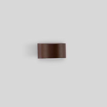 Nova Luce Opera - Außenwandleuchte - 11 x 6,8 x 10 cm -  6W LED inkl. - IP54 - corten