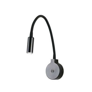 Faro Pixie - Wandleuchte mit Schalter - 8 x 3 x 39 cm - 2W LED inkl. - mattschwarz