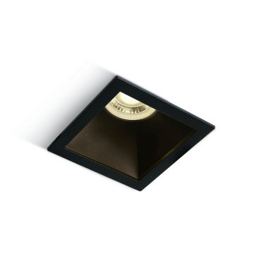 ONE Light Chill Out - Einbaustrahler - 84 x 84 mm, 76 x 76 mm Einbaumaß - schwarz