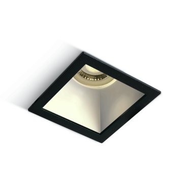 ONE Light Chill Out - Einbaustrahler - 84 x 84 mm, 76 x 76 mm Einbaumaß - schwarz und weiß