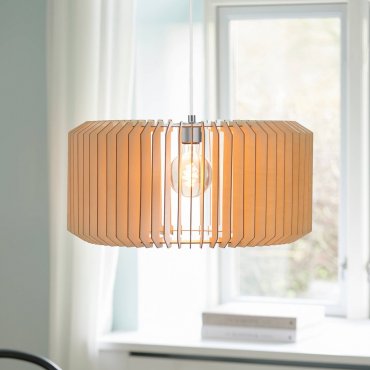 Nordlux Asti - Pendelleuchte - Ø 50 x 225 cm - Holz