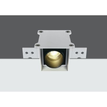 ONE Light Trimless Dark Light Tubes - Einbaustrahler - 34 x 34 mm, 50 x 38 mm Einbaumaß - inkl. 3W LED - schwarz
