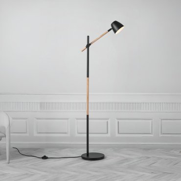 Nordlux Theo -  Stehleuchte - Ø 12,5 x 131 cm - schwarz