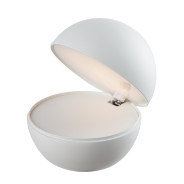 VK lighting Poke - Tischleuchte - Ø 12 x 10,8 cm - 2,2W led incl - weiß