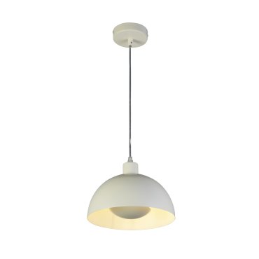Searchlight Mars - Pendelleuchte - Ø 25 x 150 cm - matt creme