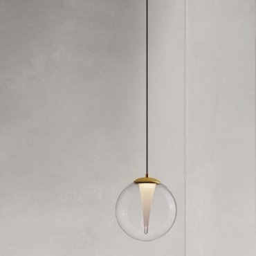 Nova Luce Galeo - Hängelampe - Ø 22 x 209 cm - 7W dimmbar LED inkl. - Sandgold
