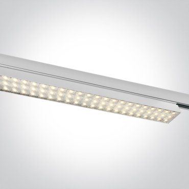ONE Light High Power Linear - Stromschienenleuchte - 3-Phasen-Schienensystem - 115 x 4 x 6,4 cm - einstellbare Helligkeit 40W/50W/60W LED inkl. - weiß - einstellbare Lichtfarbe