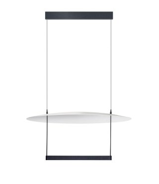ETH Diana - hängeleuchte - Ø 60 x 200 cm - 30W dimmbare LED inkl. - weiß