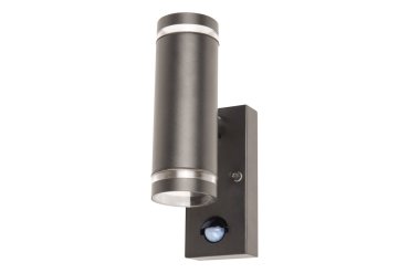 Integral LED Malaga – außenwandleuchte mit bewegungsmelder - 6,8 × 11,6 × 21,6 cm – IP54 – anthrazit