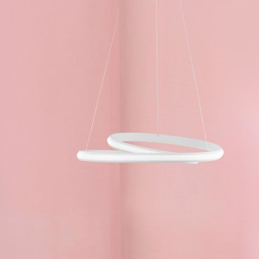 Nova Luce Malvi - Hängeleuchte - Ø 55 x 120 cm - 32W LED inkl. - sandweiß
