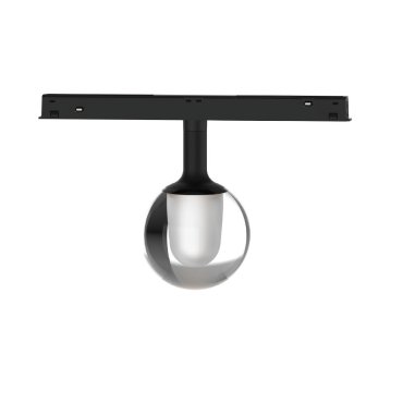 VK Lighting Eiva - magnetisches Schienensystem - Schienenstrahler - Ø 7,5 x 13,1 cm - 3W LED inkl. - DALI dimmbar - schwarz