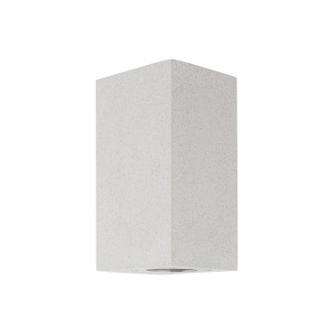 Nova Luce Fuento - Außenwandleuchte - 8,6 x 10 x 18 cm - IP65 - weiß
