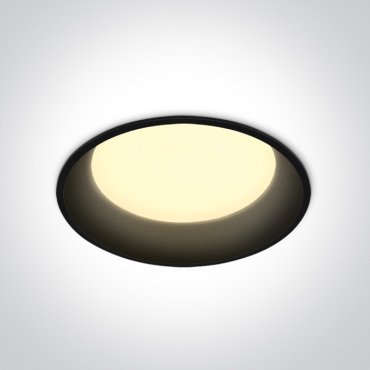 ONE Light Downlights Fixed LED - Einbaustrahler - Ø 175 mm, Ø 165 mm Einbaumaß - inkl. 22W LED - schwarz