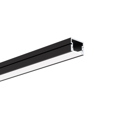 Klus PDS-4-PLUS - LED-Profil - 1,6 x 1,2 cm - schwarz