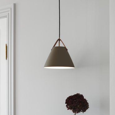 Design for the People Strap 27 - Pendelleuchte - Ø 27 x 334,55 cm - beige