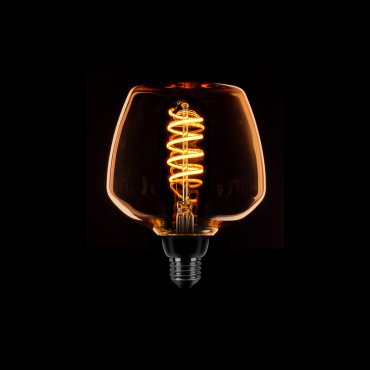 ETH LED Spiral Deco - E27 - dimmbar - 7,5W - gold
