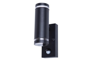 Integral LED Malaga – außenwandleuchte mit bewegungsmelder – 6,8 × 11,6 × 21,6 cm – IP54 – schwarz
