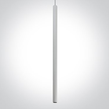 ONE Light Pendelleuchte Tubes - Hängeleuchte - Ø 2,6 x 120 cm - 6W LED inkl. - weiß