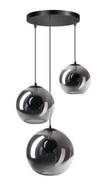 ETH Orb - hängeleuchte - Ø 30 x 140 cm - schwarz
