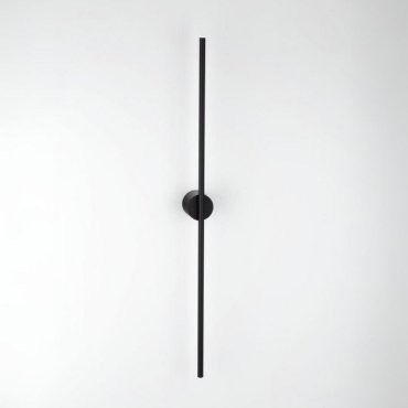 Nova Luce Aden - wandleuchte - 1,5 x 7,3 x 90 cm - 15W LED inkl. - IP44 - sand schwarz