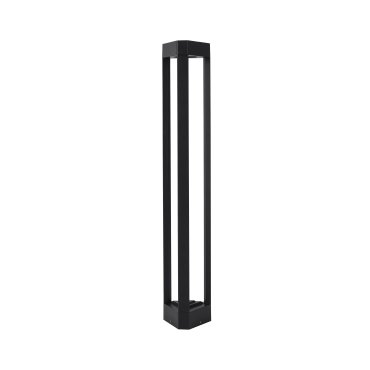 Nova Luce Pax - Gartenleuchte - 80 cm - 9W LED inkl. - IP54 - schwarz