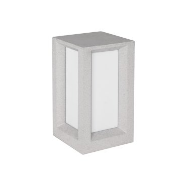 Nova Luce Castro - Gartenleuchte - 20 x 20 x 35 cm - IP65 - weiß