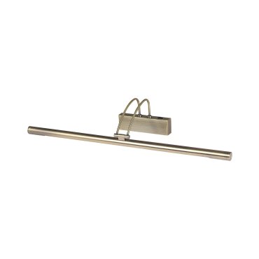 Searchlight LED Picture Lights - Wandleuchte mit Schalter - 68 x 11,5 cm - 13W LED inkl. - Messing antik