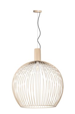 ETH Wire Sand – hängeleuchte – Ø 60 x 178 cm – sand