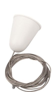 Maxlight - Aufhängeseil für 3F-Schienen - 300 cm - weiß