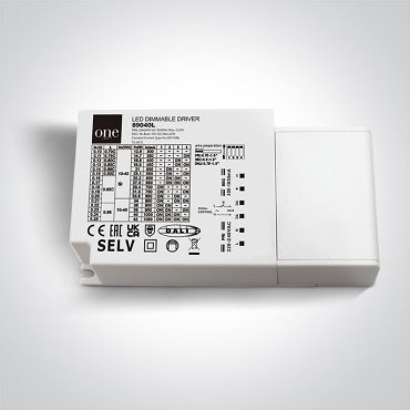 ONE Light - DALI &amp; push to DIM LED-Treiber - 11,9 x 2,7 x 6,7 cm - 230V